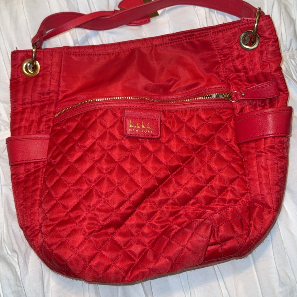 Nicole Miller New York Red Bag